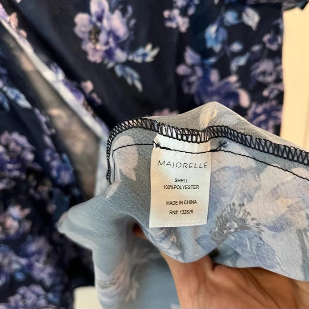 MAJORELLE Tallulah Skirt in Rainwater Blue - Picture 5 of 7